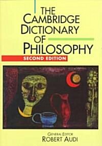 [중고] The Cambridge Dictionary of Philosophy (Paperback, 2 Rev ed)