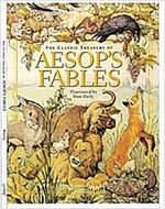 The Classic Treasury of Aesop's Fables (Hardcover)