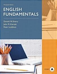 English Fundamentals (Paperback, 13 Rev ed)