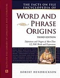 Facts on File Encyclopedia of Word and Phrase Origins (Hardcover, 3rd)