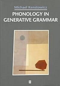 [중고] Phonology in Generative Grammar (Paperback)