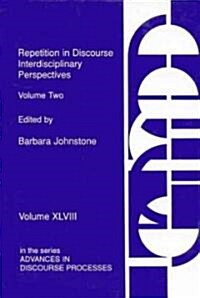 Repetition in Discourse (Hardcover)