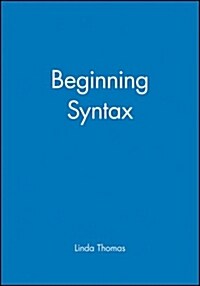 Beginning Syntax (Paperback)