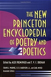 [중고] The New Princeton Encyclopedia of Poetry and Poetics (Paperback, 3rd)