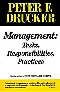 Management: Tasks, Responsibilities, Practices (Paperback)