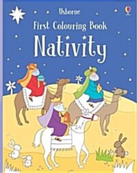 First Colouring Book Nativity (Paperback, New ed)