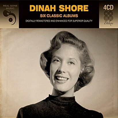 [수입] Dinah Shore - Six Classic Albums [4CD][Digipak][Remastered]