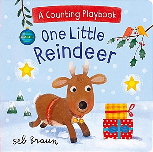 One Little Reindeer: A Counting Playbook (Board Books)