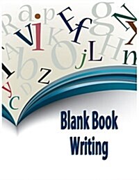 Blank Book Writing: Blank Doodle Draw Sketch Book (Paperback)