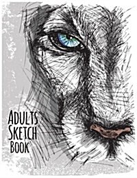 Adults Sketch Book: Blank Doodle Draw Sketch Book (Paperback)