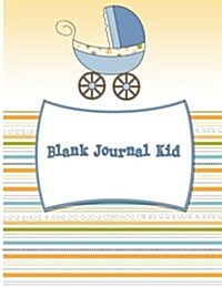 Blank Journal Kid: Blank Doodle Draw Sketch Book (Paperback)