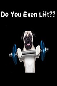 Do You Even Lift?: Notebook, Fitness Tracker & Journal (Paperback)