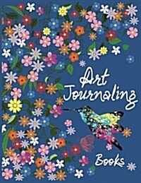 Art Journaling Books: Blank Doodle Draw Sketch Book (Paperback)