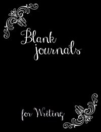Blank Journals for Writing: Blank Doodle Draw Sketch Book (Paperback)