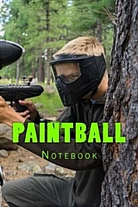 Paintball: Notebook 150 Lined Pages (Paperback)