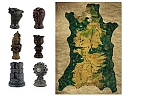 Game of Thrones Map Markers and Map (Other)