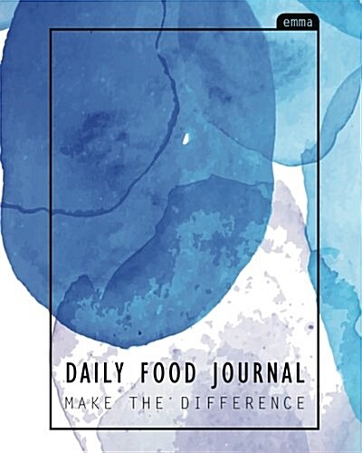 Daily Food Journal Make the Difference: Track and Plan Your Meals (Paperback)