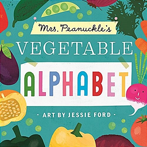 [중고] Mrs. Peanuckle‘s Vegetable Alphabet (Board Books)