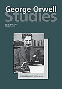 George Orwell Studies Vol.1 No.2 (Paperback)