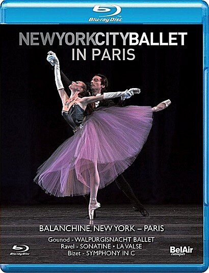 [수입] [블루레이] New York City Ballet in Paris (구노, 라벨 & 비제)
