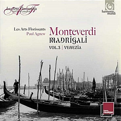 [수입] 몬테베르디 : 마드리갈집 Vol.3 - 베네치아