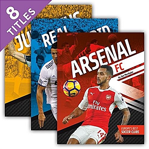 Europes Best Soccer Clubs (Set) (Library Binding)