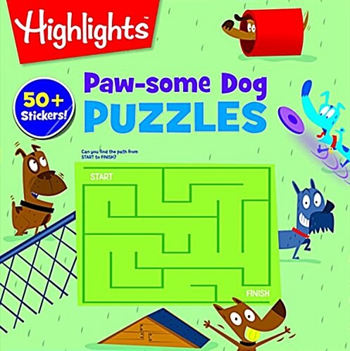 Paw-some Dog Puzzles (Paperback, ACT)