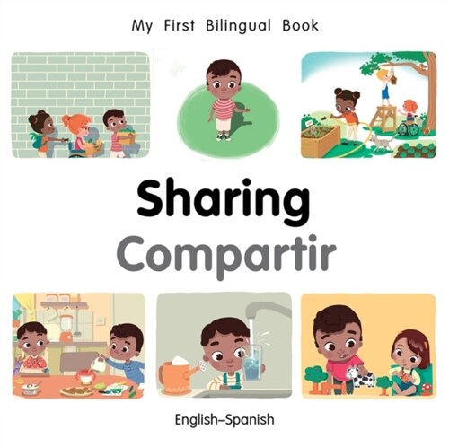My First Bilingual Book–Sharing (English–Spanish) (Board Book)