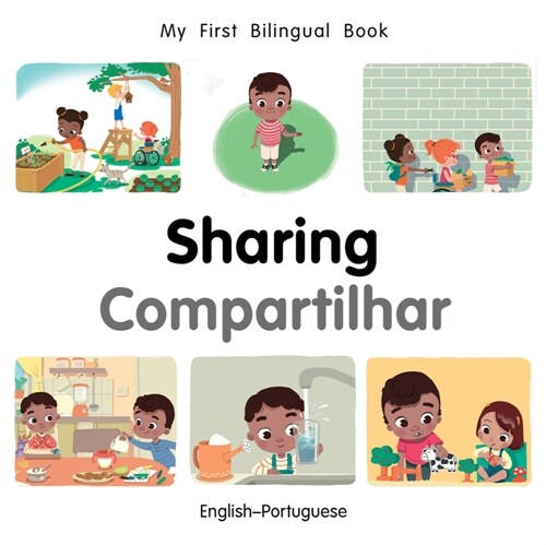 My First Bilingual Book–Sharing (English–Portuguese) (Board Book)