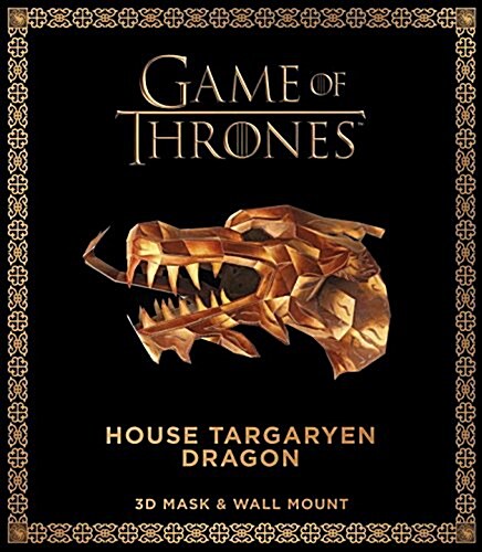 Game of Thrones Mask: House Targaryen Dragon (3D Mask & Wall Mount) (Other)