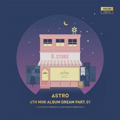 아스트로 - 미니 4집 Dream Part.01 [NIGHT ver.]