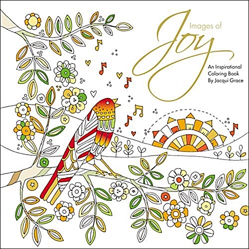 Images of Joy: An Inspirational Coloring Book (Paperback)