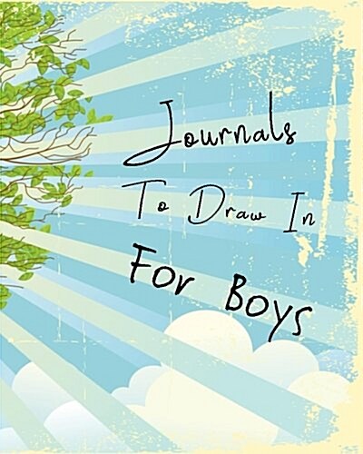 Journals to Draw in for Boys: Dot Grid Journal Notebook (Paperback)