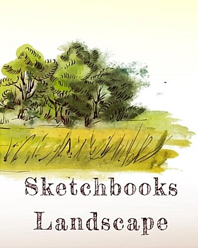 Sketchbooks Landscape: Dot Grid Journal Notebook (Paperback)