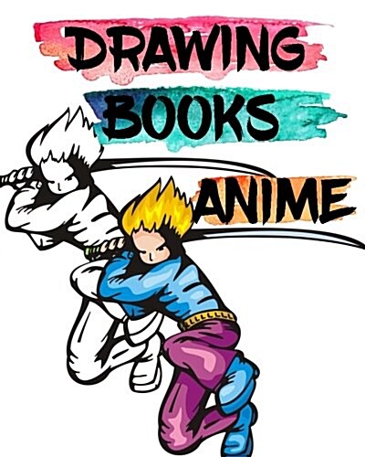 Drawing Books Anime: Dot Grid Journal Notebook (Paperback)