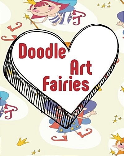 Doodle Art Fairies: Dot Grid Journal Notebook (Paperback)