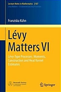 L?y Matters VI: L?y-Type Processes: Moments, Construction and Heat Kernel Estimates (Paperback, 2017)