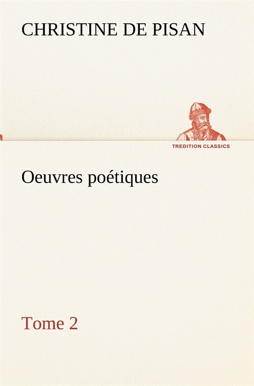 Oeuvres po?iques Tome 2 (Paperback)