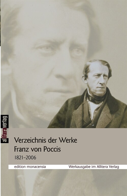 Verzeichnis Der Werke Franz Von Poccis 1821-2006 (Paperback)
