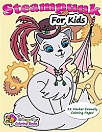 Steampunk for Kids: Coloring Book (Paperback)