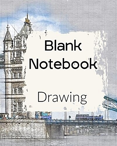Blank Notebook Drawing: Dot Grid Journal Sketchbook (Paperback)