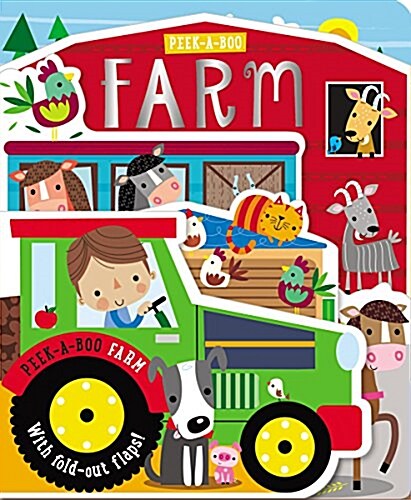 Board Book Peek-A-Boo Farm (Board Books)