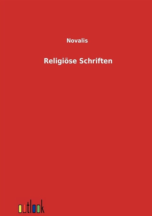 Religi?e Schriften (Paperback)