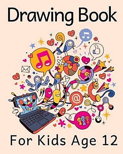 Drawing Book for Kids Age 12: Dot Grid Journal Notebook (Paperback)