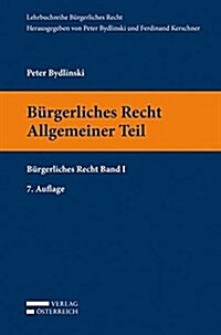 Allgemeiner Teil: Bürgerliches Recht Band I (Paperback)