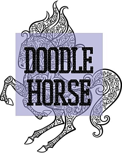 Doodle Horse: Dot Grid Journal Notebook (Paperback)