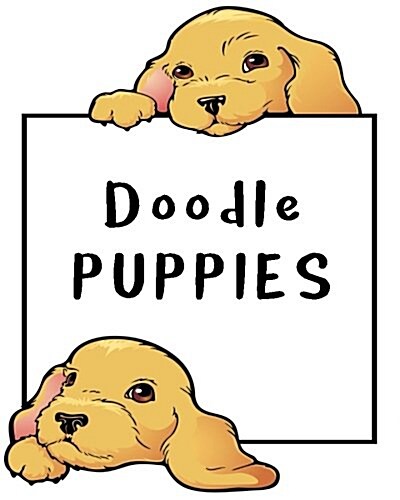 Doodle Puppies: Dot Grid Journal Notebook (Paperback)