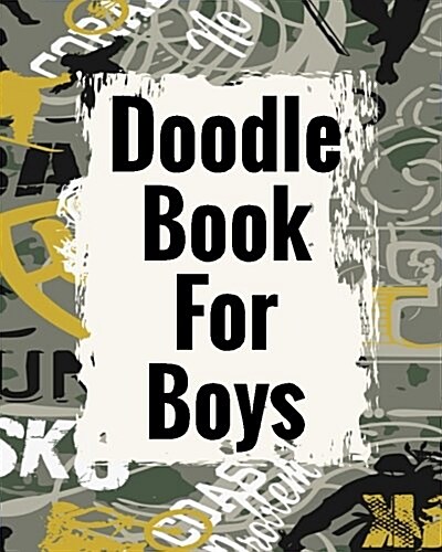 Doodle Book for Boys: Dot Grid Journal Notebook (Paperback)