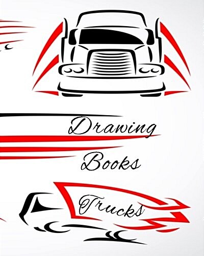 Drawing Books Trucks: Dot Grid Journal Notebook (Paperback)