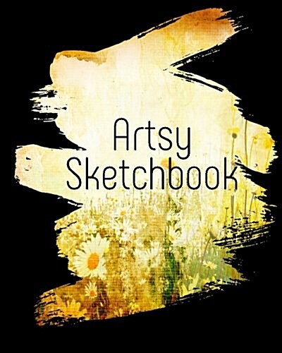 Artsy Sketchbook: Dot Grid Journal Sketchbook (Paperback)